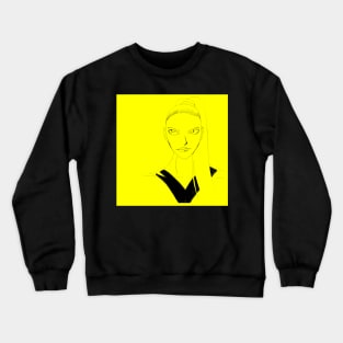 bright anya taylor joy sketch Crewneck Sweatshirt